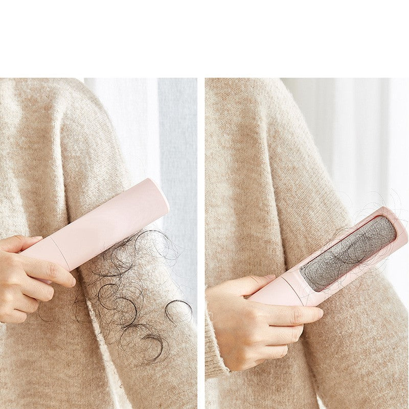 Self-Cleaning Reusable Pet Hair Remover Brush – Portable Lint Roller for Dog & Cat Fur, Dust & Upholstery Cleaning Tool