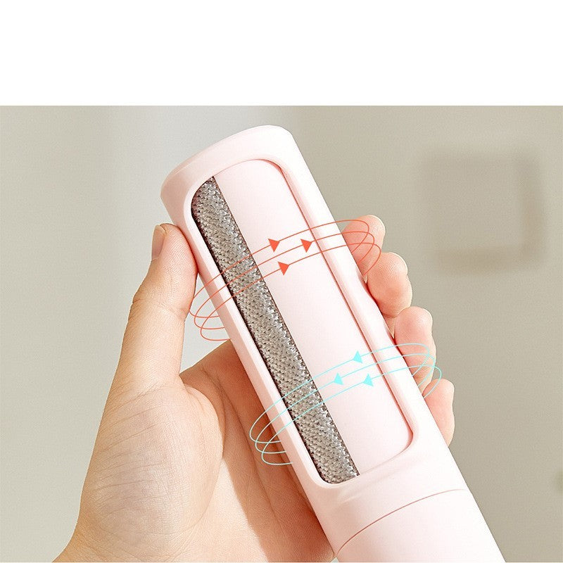 Self-Cleaning Reusable Pet Hair Remover Brush – Portable Lint Roller for Dog & Cat Fur, Dust & Upholstery Cleaning Tool