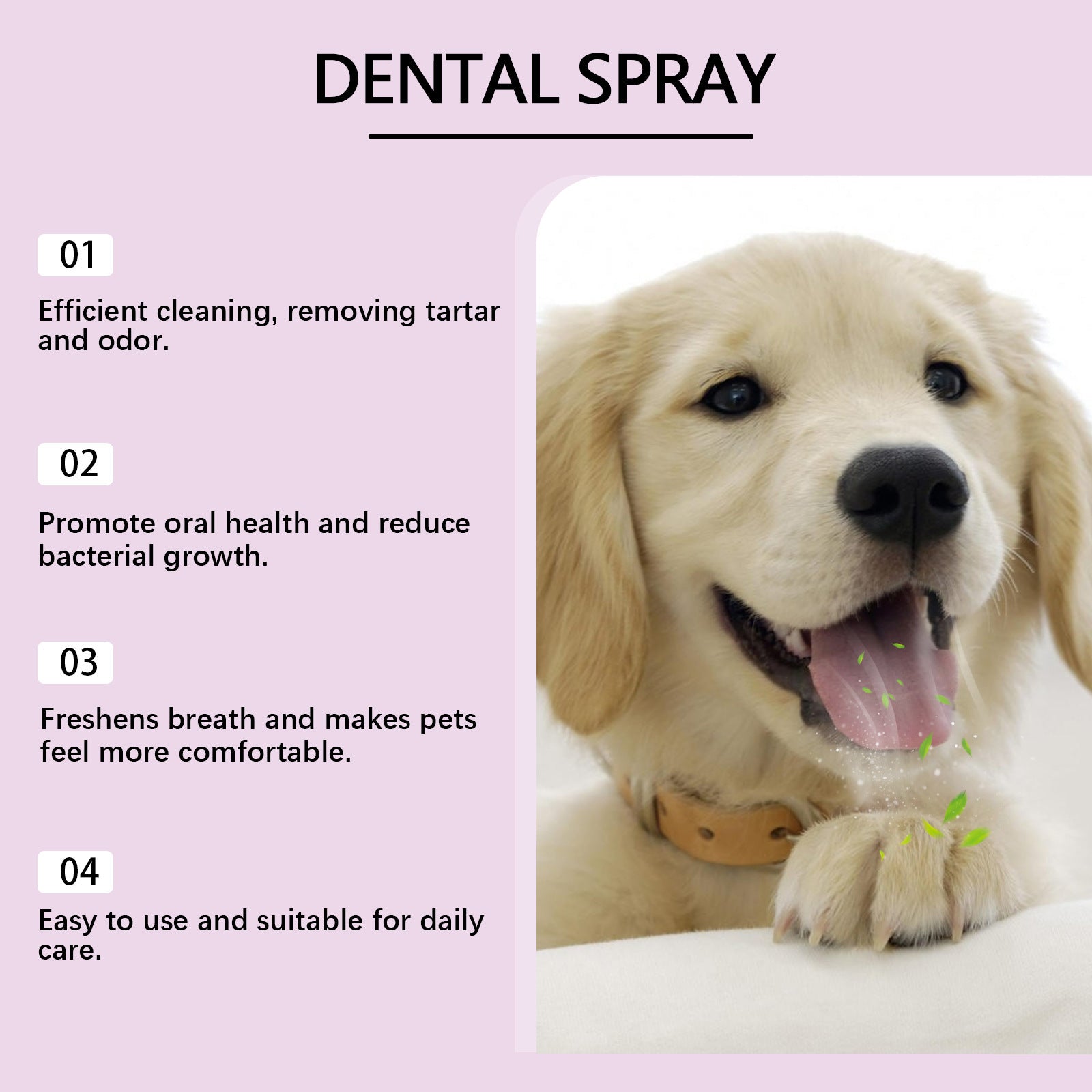 Pet Teeth Spray - Healthy & Clean Pet Mouth