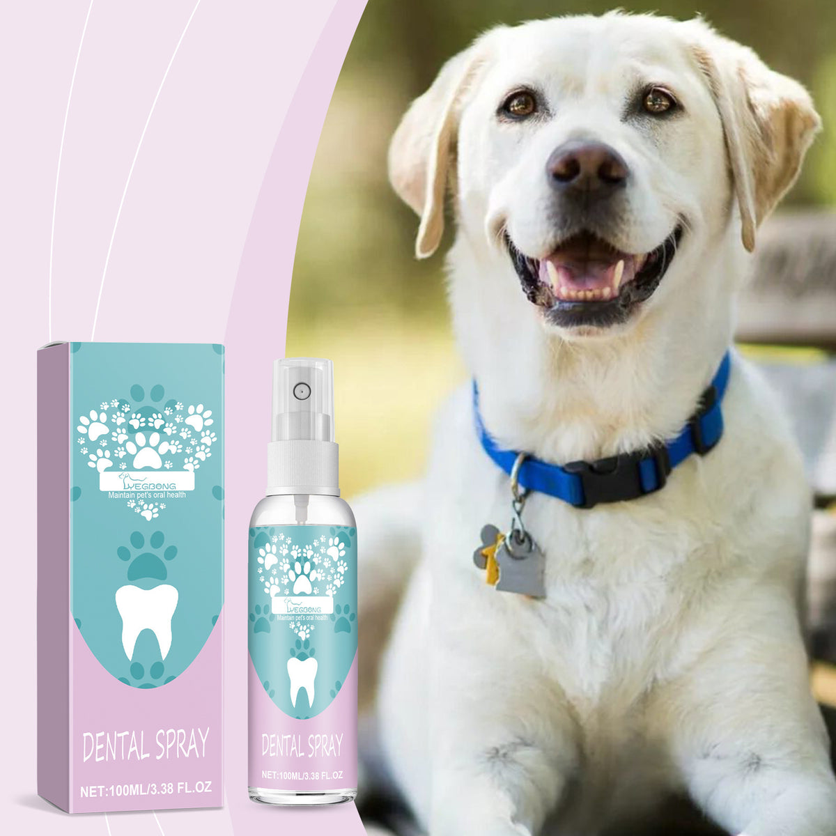 Pet Teeth Spray - Healthy & Clean Pet Mouth