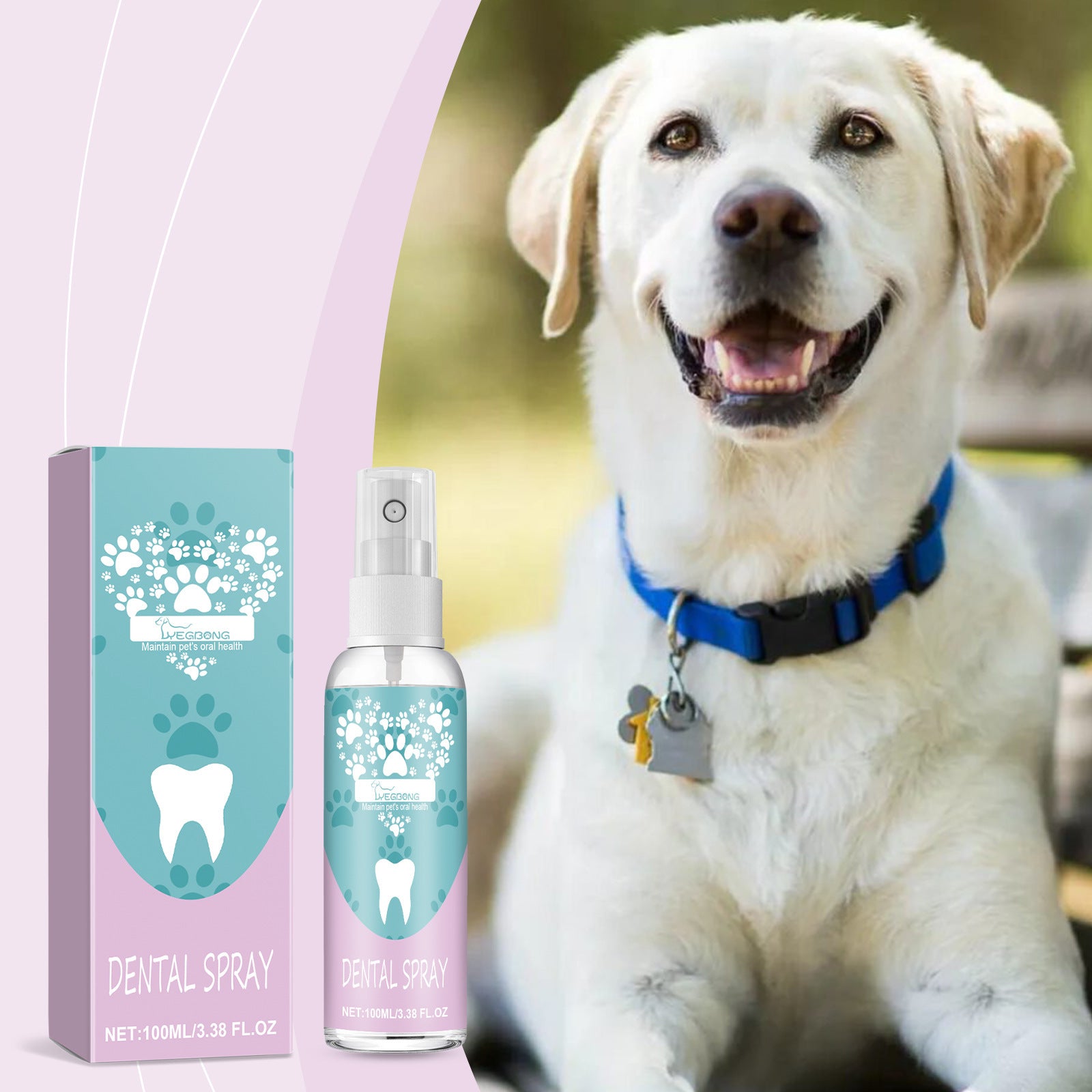 Pet Teeth Spray - Healthy & Clean Pet Mouth